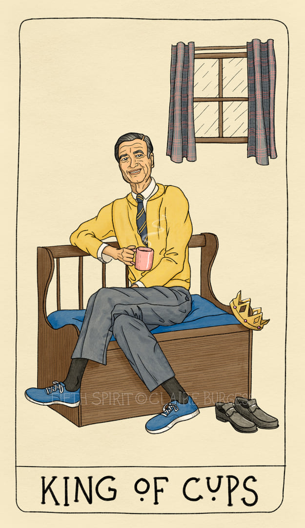 Король чаш — Fifth Spirit Tarot