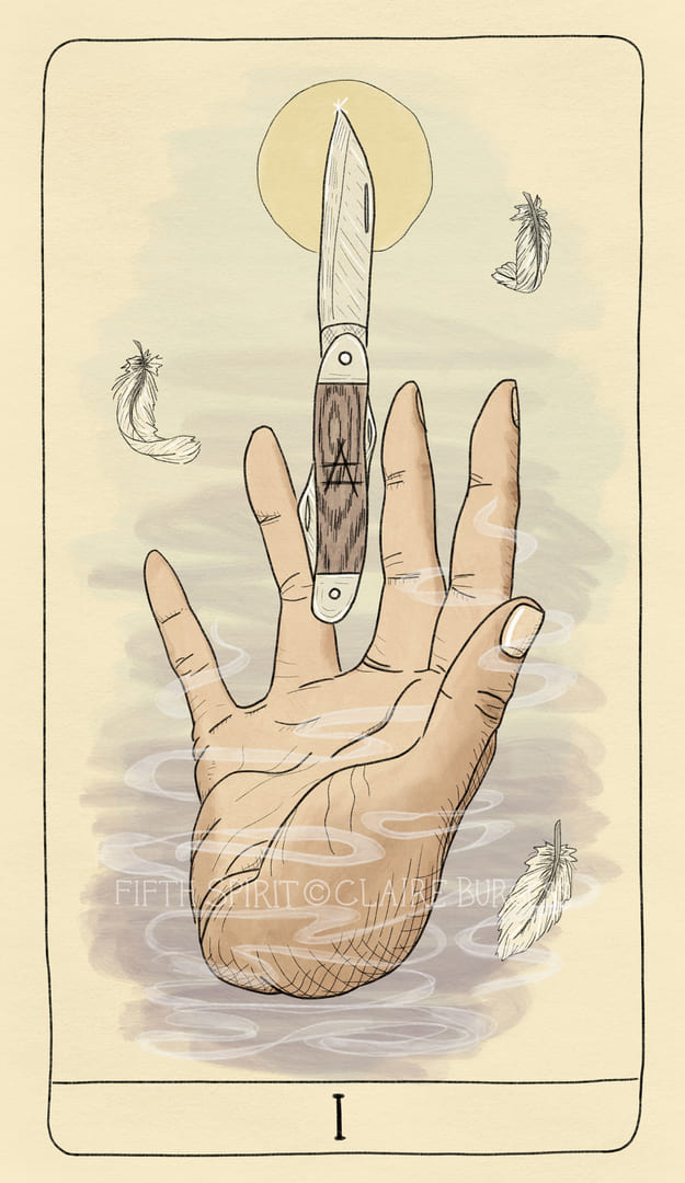 Туз мечей — Fifth Spirit Tarot