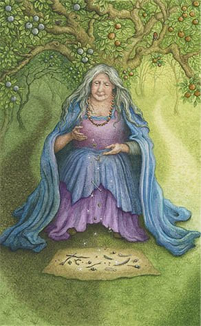 Верховная жрица — Таро Зачарованного леса