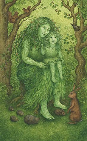 Императрица — Таро Зачарованного леса