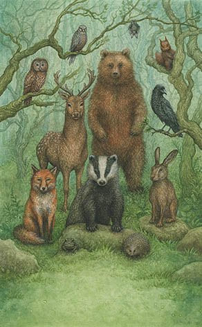 Суд — Таро Зачарованного леса