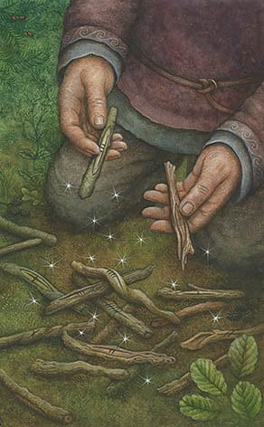 Двойка жезлов