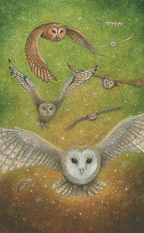 Восьмёрка жезлов — Таро Зачарованного леса