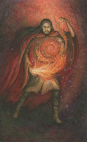 Король жезлов — Таро Зачарованного леса