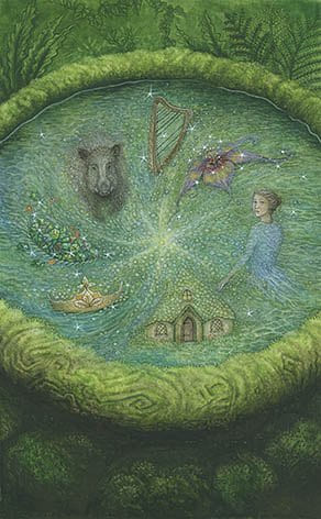 Семёрка чаш — Таро Зачарованного леса