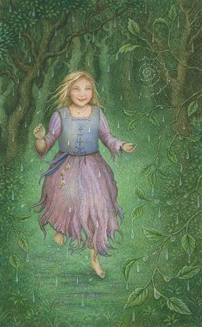 Паж чаш — Таро Зачарованного леса