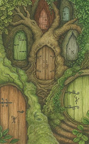 Семёрка пентаклей — Таро Зачарованного леса