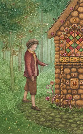 Паж пентаклей — Таро Зачарованного леса