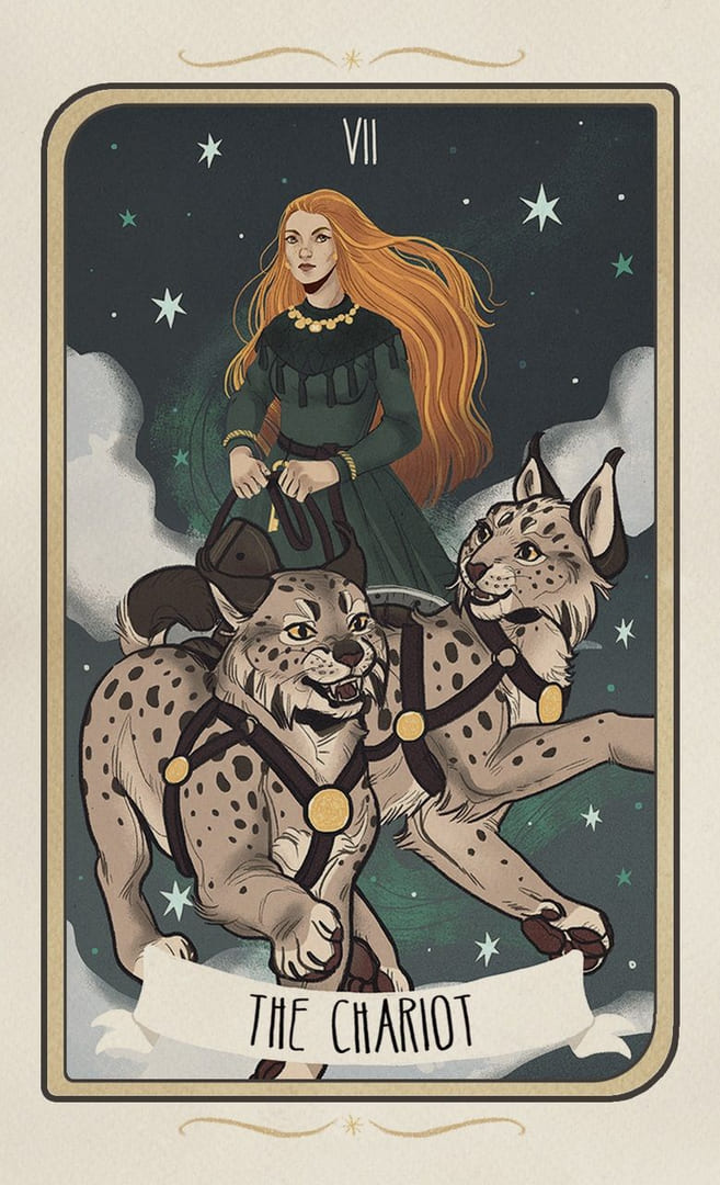 Колесница — Таро Забытых Легенд