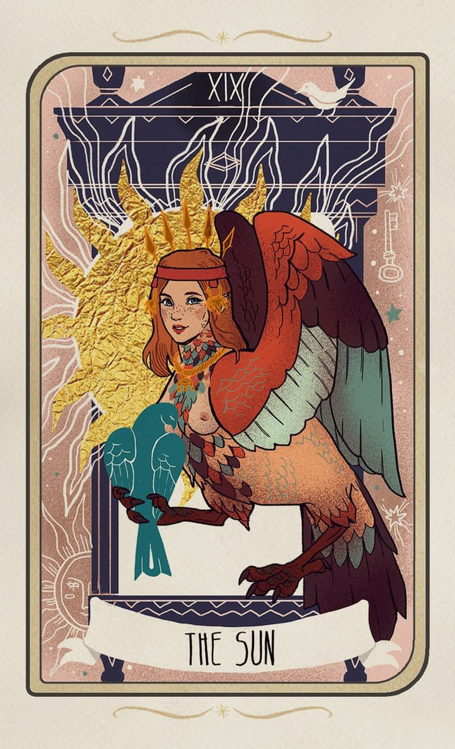 Солнце — Таро Забытых Легенд