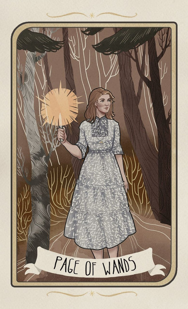 Паж жезлов — Таро Забытых Легенд