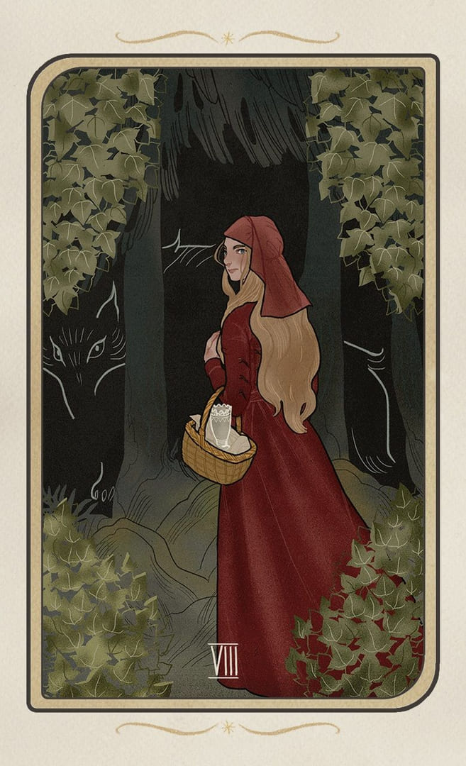 Восьмёрка чаш — Таро Забытых Легенд