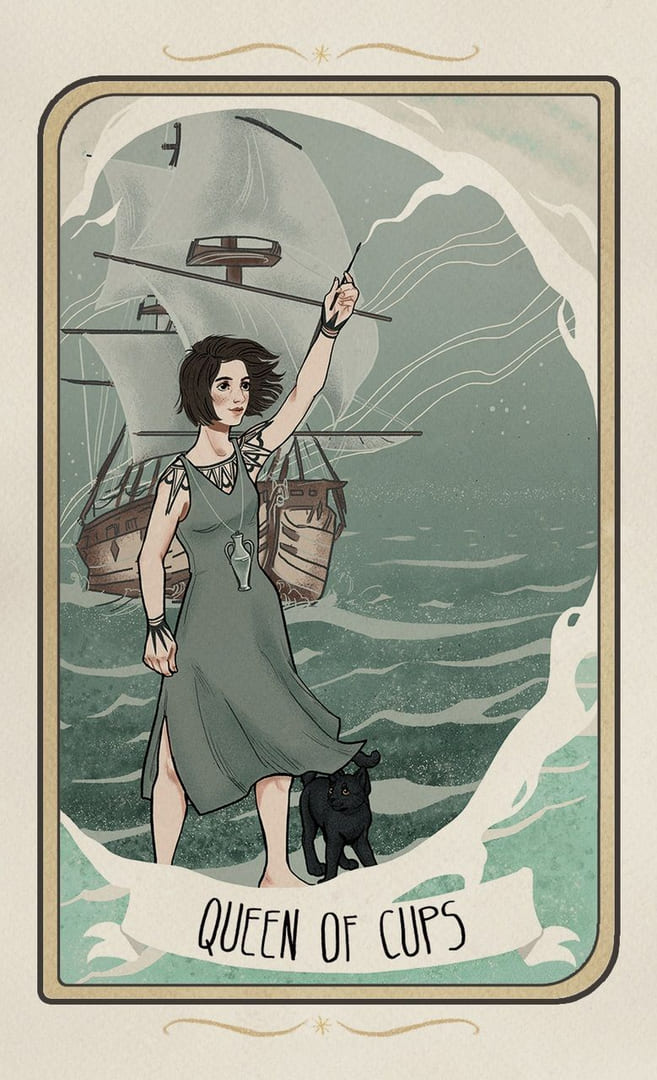Королева чаш — Таро Забытых Легенд