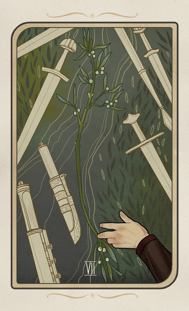 Семёрка мечей — Таро Забытых Легенд