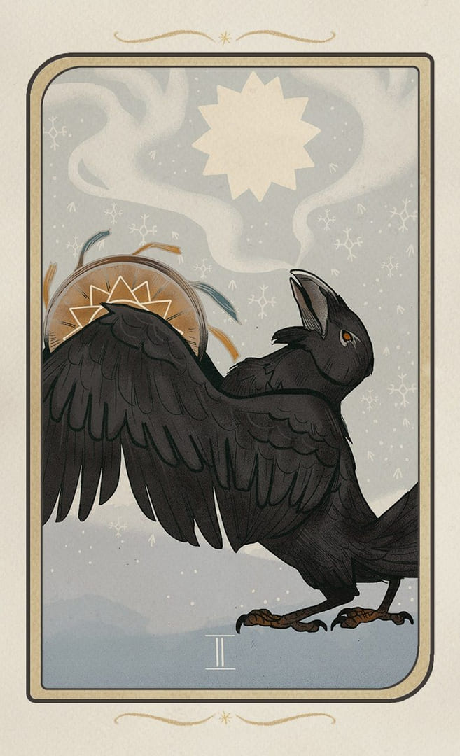 Двойка пентаклей — Таро Забытых Легенд