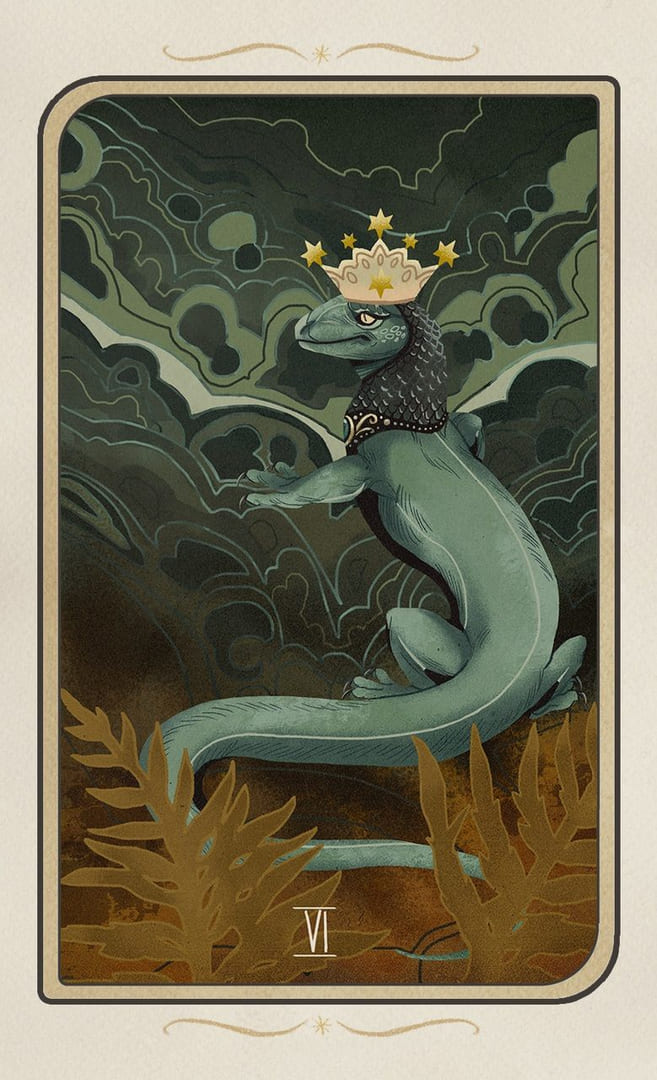 Шестёрка пентаклей