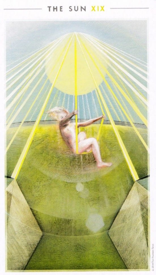 Солнце — Таро Истока