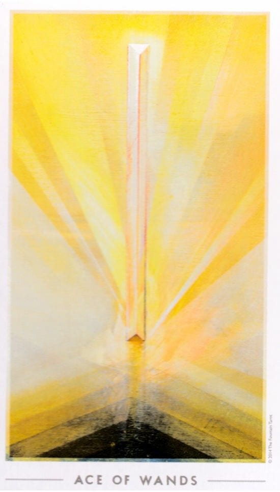 Туз жезлов — Таро Истока