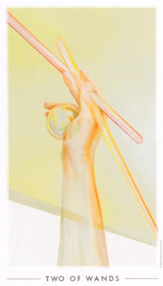 Двойка жезлов