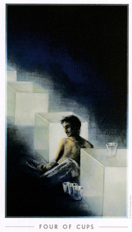Четверка чаш — Таро Истока
