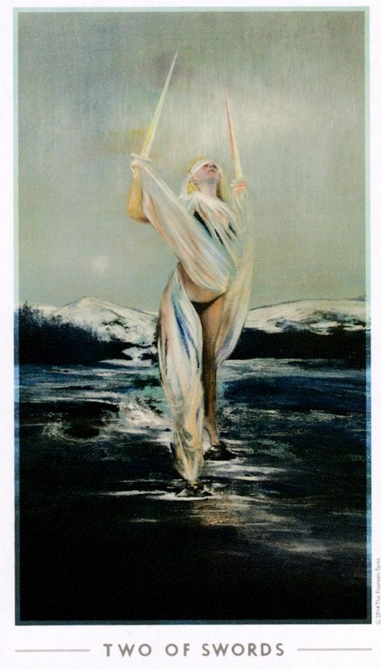 Двойка мечей — Таро Истока