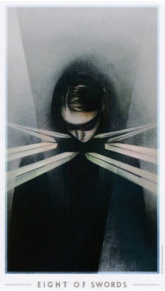 Восьмёрка мечей — Таро Истока