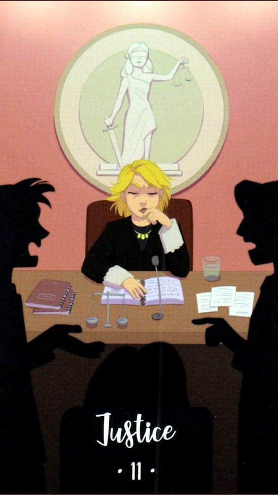 Справедливость — Таро Космических Циклов