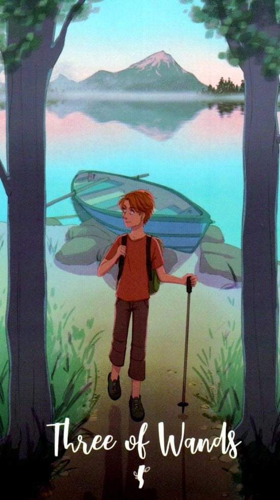 Тройка жезлов — Таро Космических Циклов