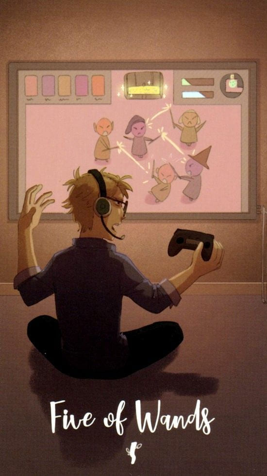 Пятёрка жезлов