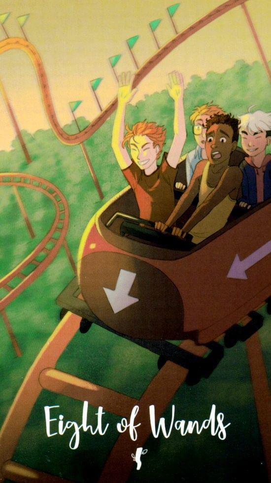 Восьмёрка жезлов — Таро Космических Циклов