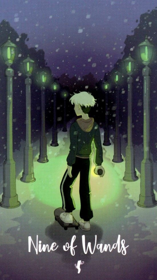 Девятка жезлов — Таро Космических Циклов