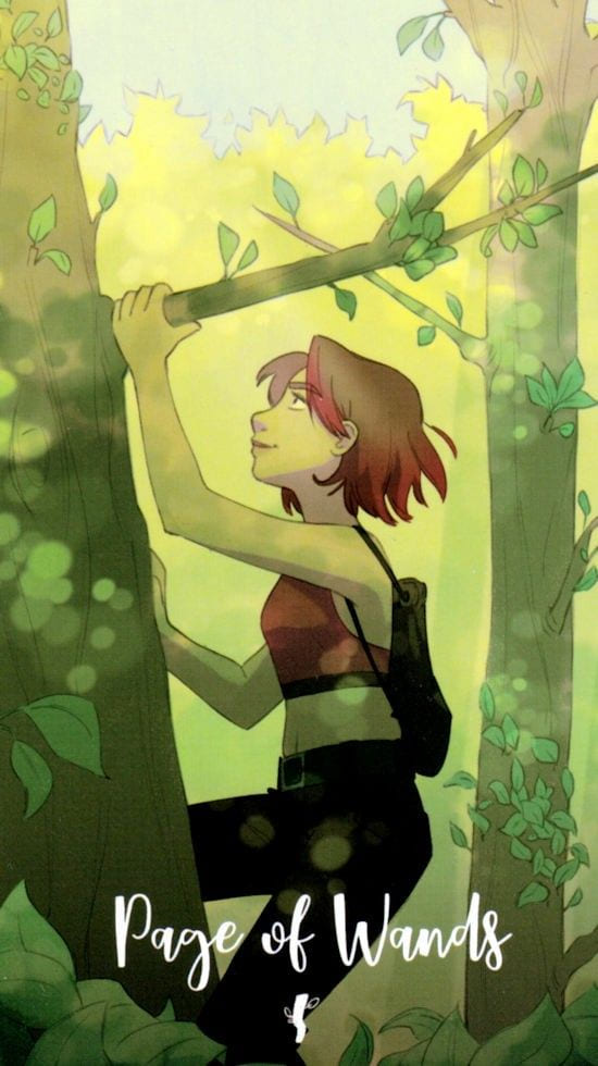 Паж жезлов — Таро Космических Циклов