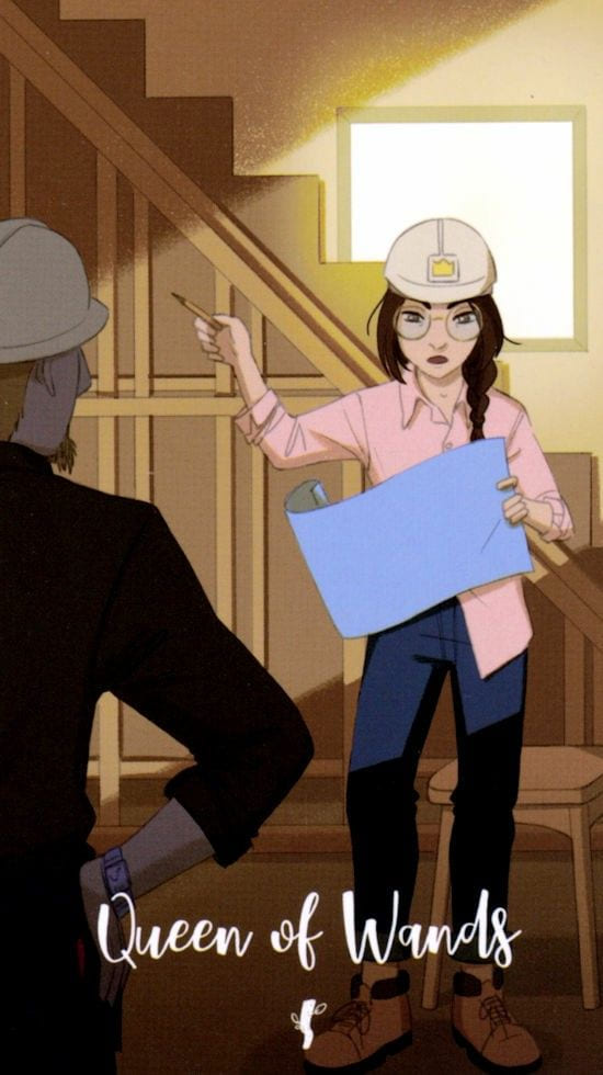 Королева жезлов — Таро Космических Циклов