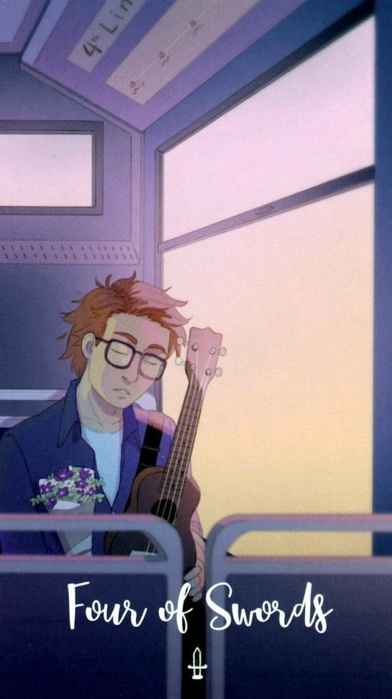 Четверка мечей — Таро Космических Циклов