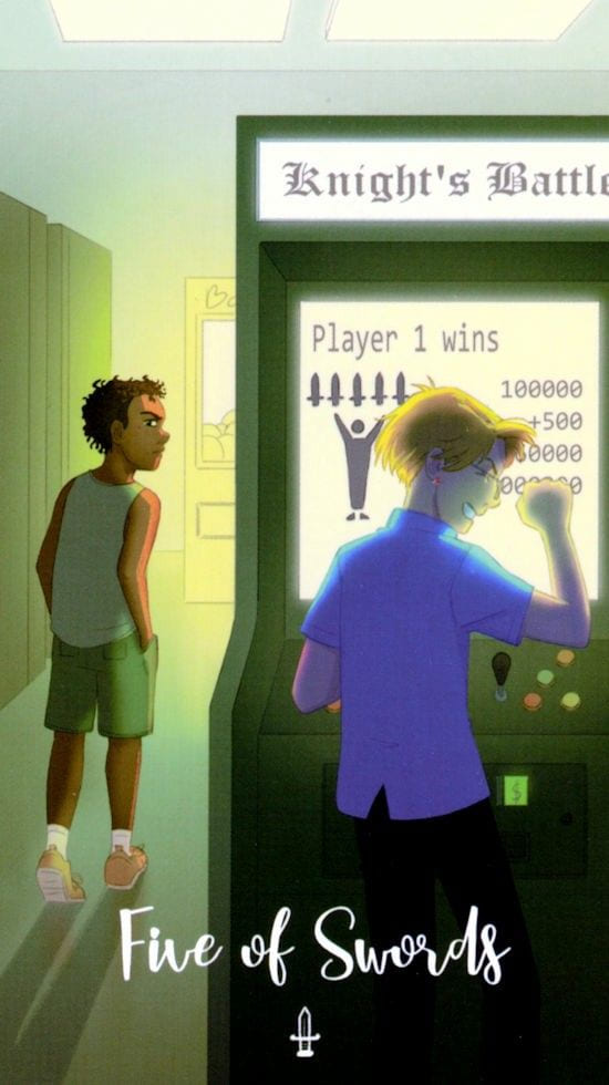 Пятёрка мечей — Таро Космических Циклов