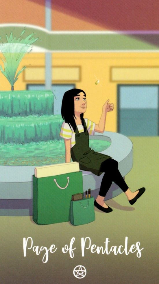 Паж пентаклей