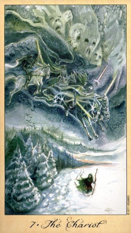 Колесница — Таро Призраков и Духов