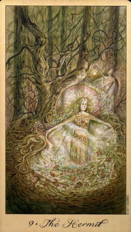Отшельник — Таро Призраков и Духов