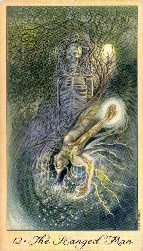 Повешенный — Таро Призраков и Духов