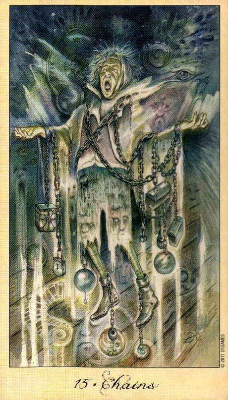 Дьявол — Таро Призраков и Духов