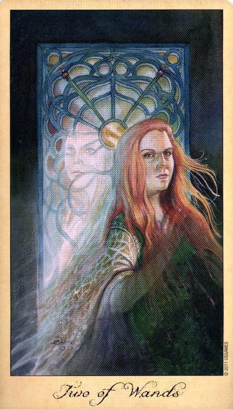 Двойка жезлов