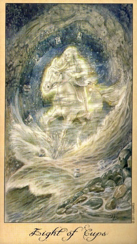 Восьмёрка чаш — Таро Призраков и Духов