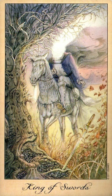 Король мечей — Таро Призраков и Духов