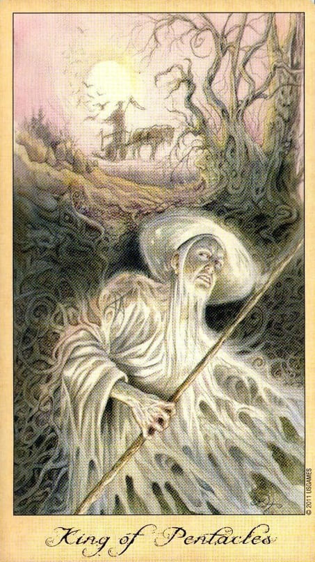 Король пентаклей — Таро Призраков и Духов