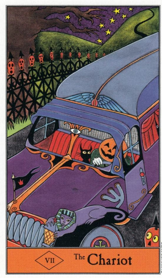Колесница — Таро Хеллоуин