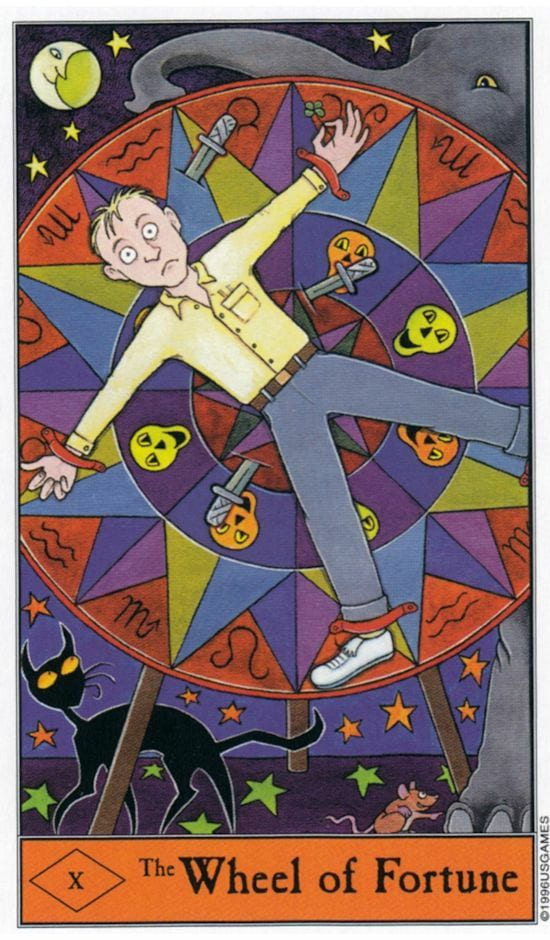 Колесо фортуны — Таро Хеллоуин