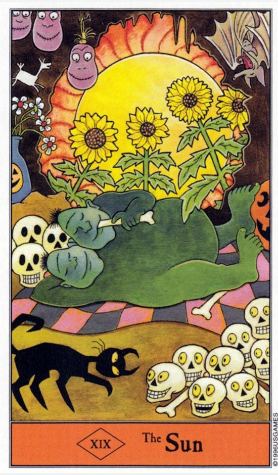 Солнце — Таро Хеллоуин