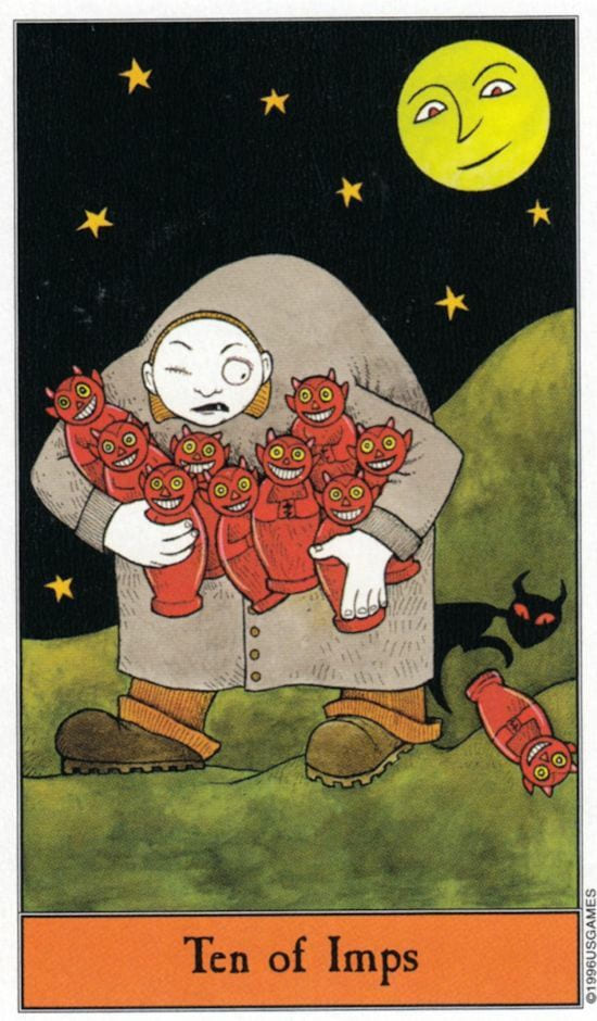 Десятка жезлов