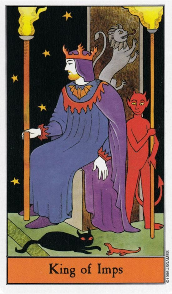 Король жезлов — Таро Хеллоуин