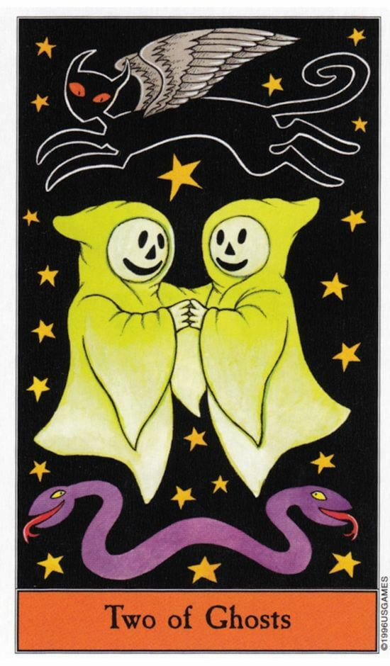 Двойка чаш — Таро Хеллоуин